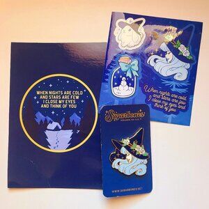 Sugarbones Monthly Subscription Exclusive Set - Blue Witch - Pin